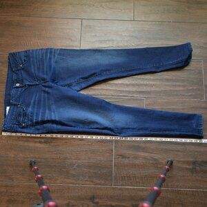 Decree Distressed Denim Leggings Size 15 (Juniors)